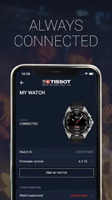 Tissot T-Touch Connect Solar android App screenshot 0