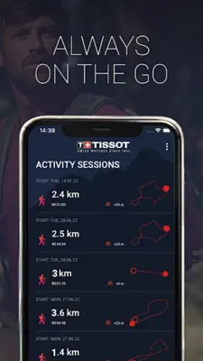 Tissot T-Touch Connect Solar android App screenshot 2